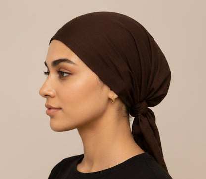Premium Jersey Hijab mit passendem Bonnet