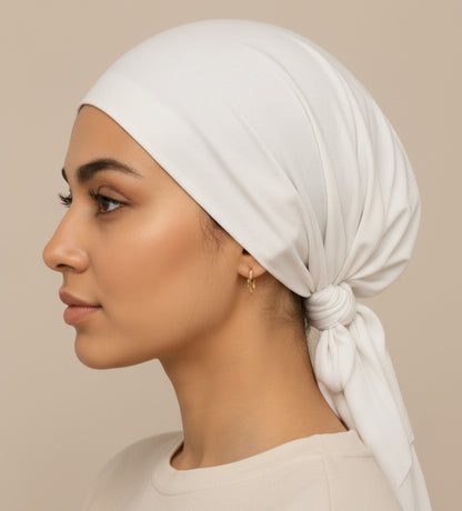 Premium Jersey Hijab mit passendem Bonnet