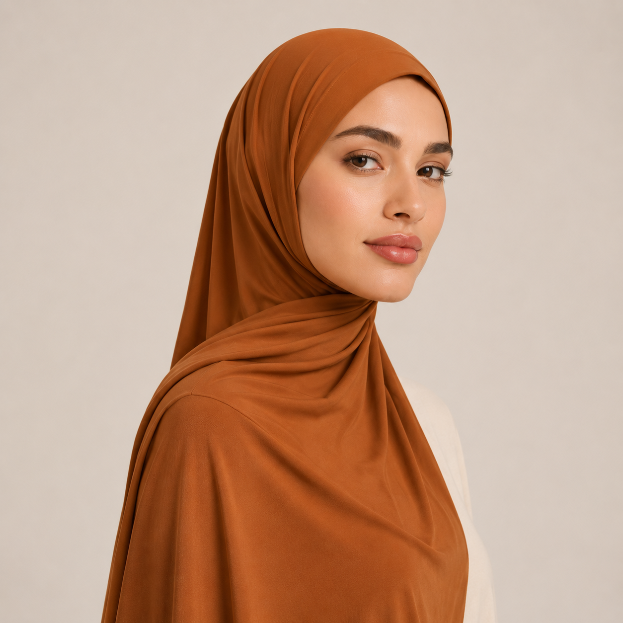 Baumwoll-Jersey Hijab