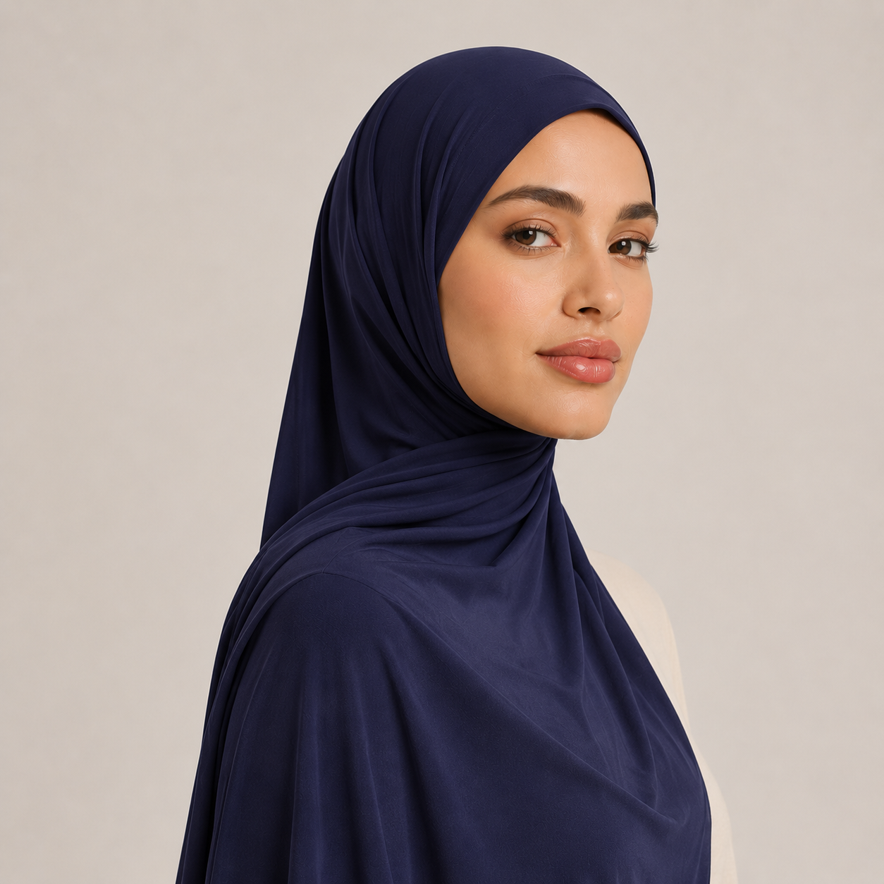 Baumwoll-Jersey Hijab