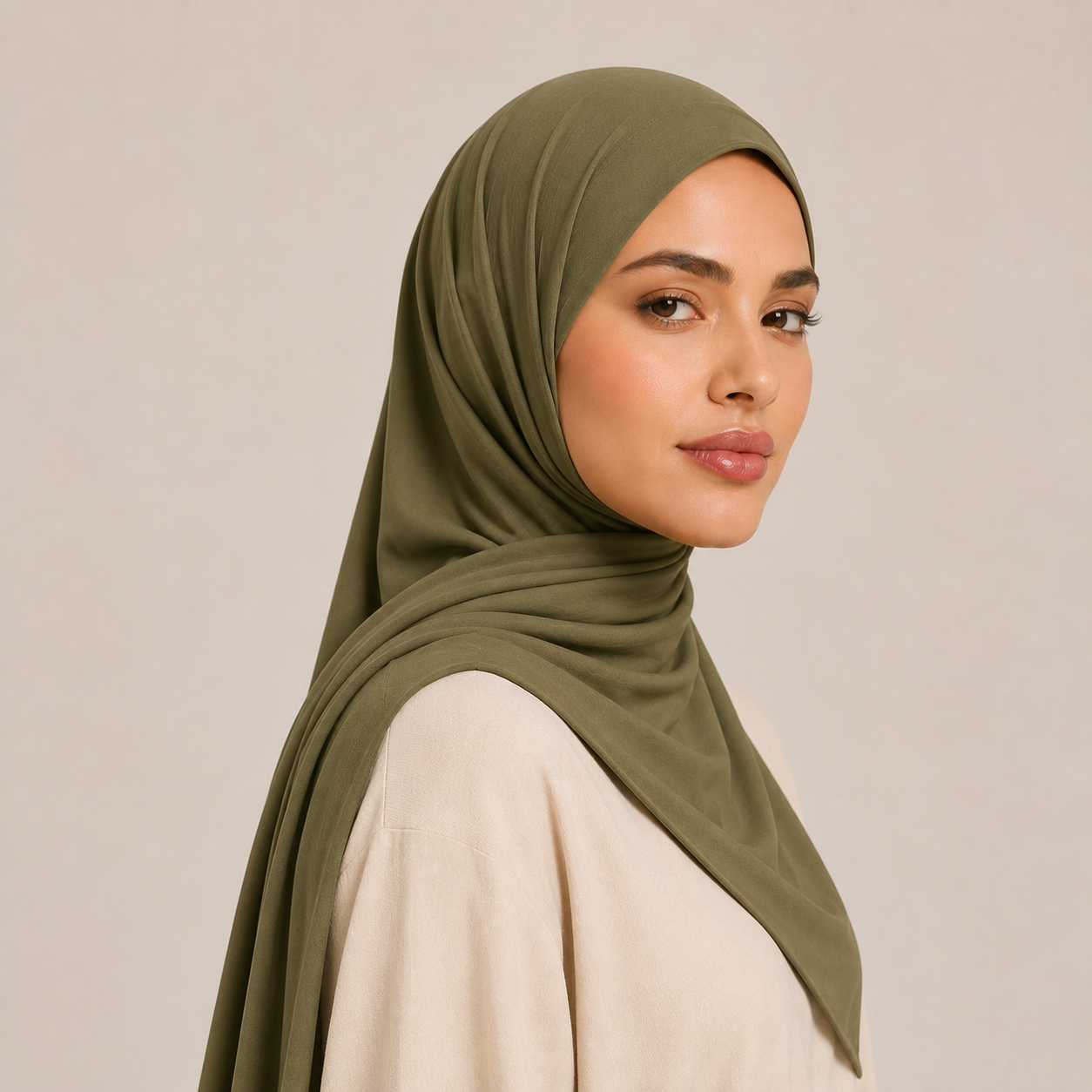 Baumwoll-Jersey Hijab