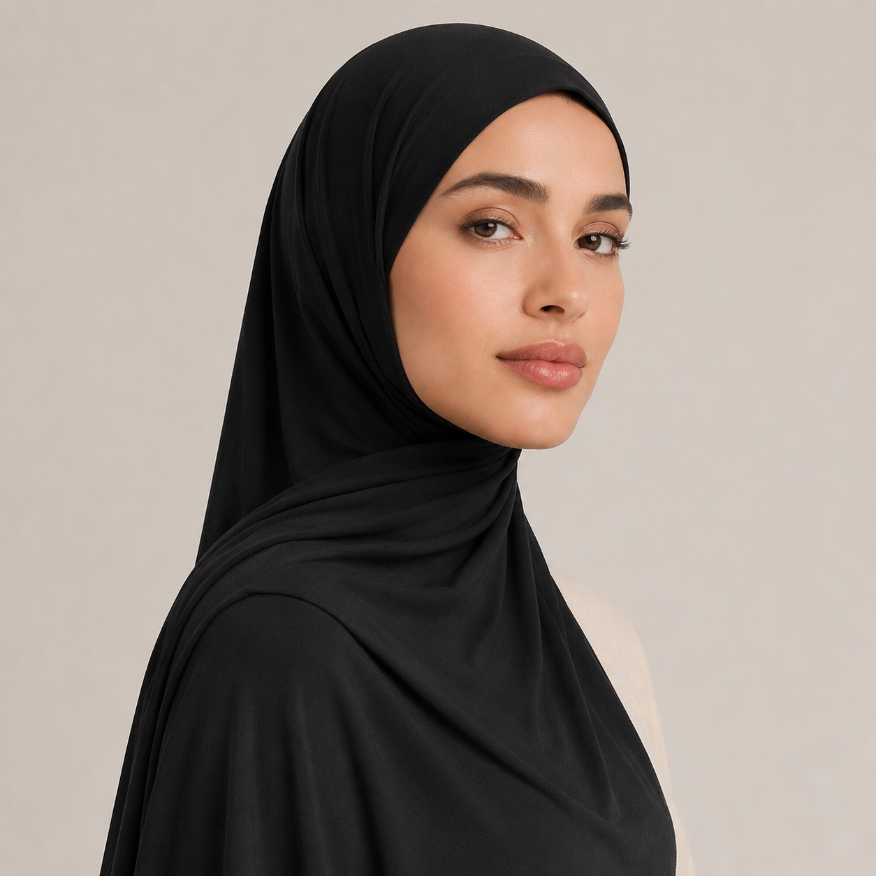 Baumwoll-Jersey Hijab