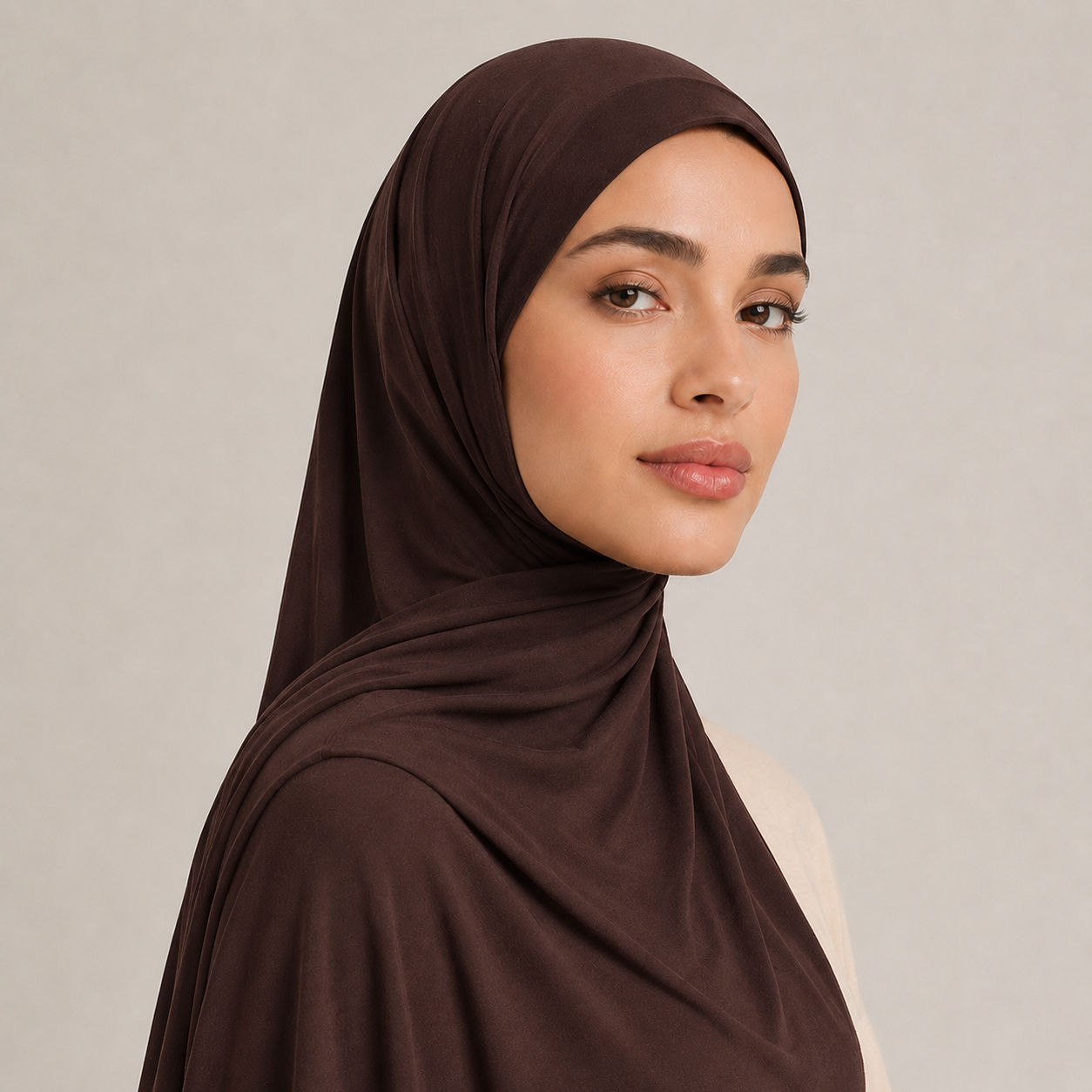 Baumwoll-Jersey Hijab