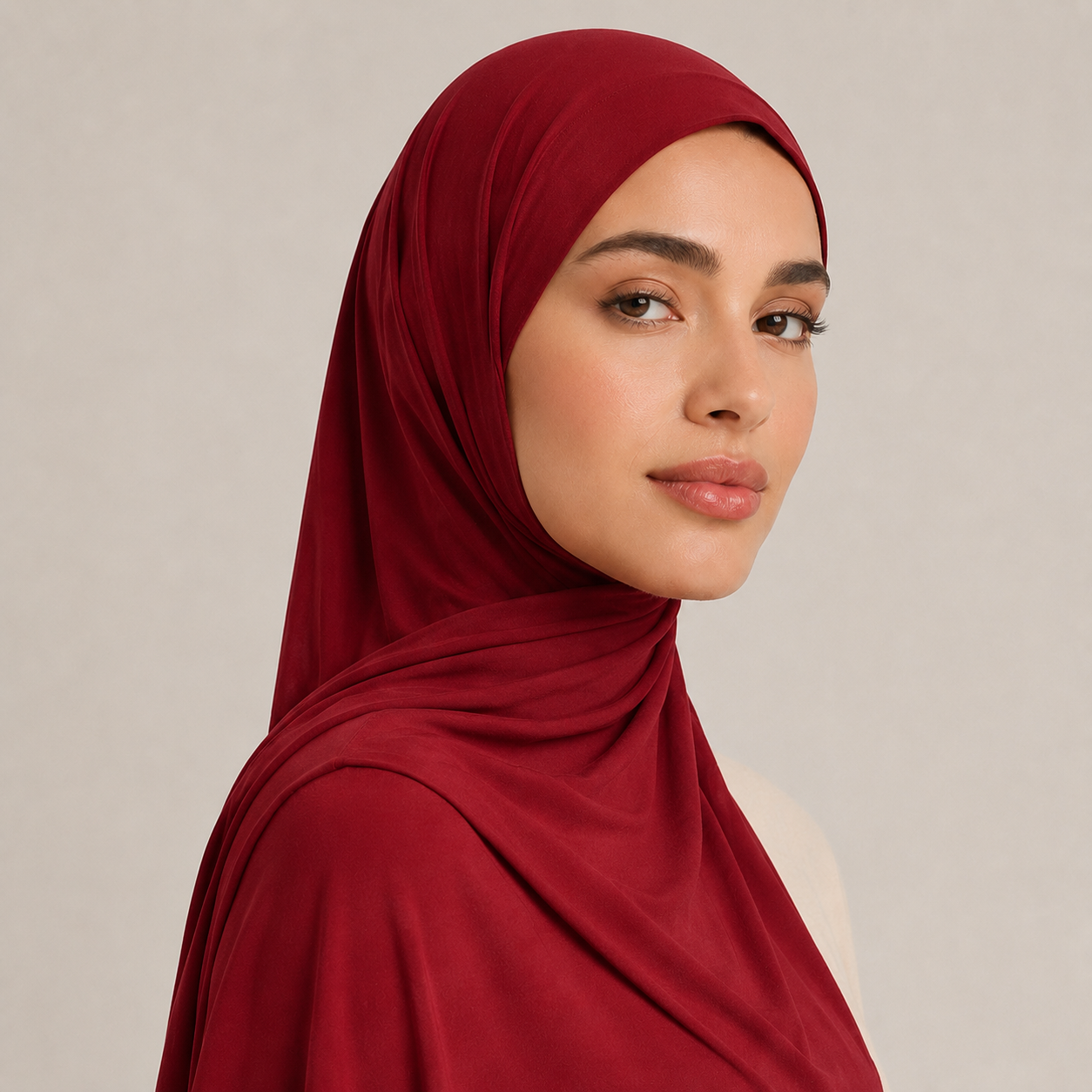Baumwoll-Jersey Hijab